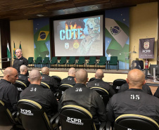 PCPR realiza abertura do IX Curso de Operações Táticas Especiais
