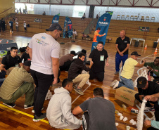 SETR - Ação de empregos em Curitiba usou modelo das Olimpíadas de Paris e teve mais de 100 participantes