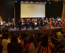 Guaíra para Todos: projeto itinerante democratiza o acesso da população à Orquestra Sinfônica do Paraná
