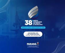 SETI - Último mês para se inscrever no 38º Prêmio Paranaense de Ciência e Tecnologia
