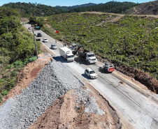 DER - OBRA EMERGENCIAL NA PR-092 - RIO BRANCO DO SUL