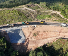 DER - OBRA EMERGENCIAL NA PR-092 - RIO BRANCO DO SUL