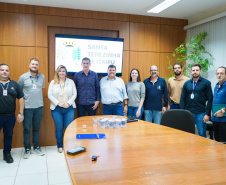 -Parceria entre Sanepar e Prefeitura leva saneamento ao Novo Distrito Industrial de Santa Terezinha de Itaipu