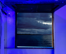BRDE - mergulho caleidoscópico entre dragas e dragões, da fotógrafa Vilma Slomp nova exposição no Espaço Cultural BRDE