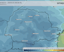 Primeira onda de frio intenso terá temperaturas na faixa de 0°C no Paraná