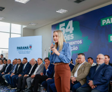 O governador em exercício, Darci Piana, anuncia um pacote de investimentos de R$ 54 milhões destinado à modernização da Rede Sine/PR e à ampliação da oferta de cursos de qualificação profissional em 311 municípios do Estado.