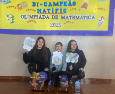 SEED Escola de Dois Vizinhos conquista primeiro lugar nacional em Olimpíada de Matemática pela segunda vez consecutiva