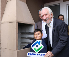  O vice-governador Darci Piana participa da inauguração do Residencial Verdes Campos. São 199 casas, sendo todas as unidades subsidiadas pelo Governo do Estado, por meio do Casa Fácil Paraná.