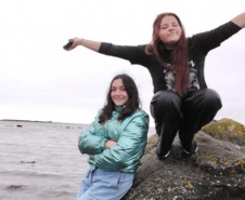  Luiza Gabrielly Damaratti, de 16 anos, estudante do 2º ano do ensino médio do Colégio Estadual do Campo Paulo Freire, de Palmas, acaba de retornar de um intercâmbio de um semestre na Irlanda.