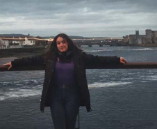  Luiza Gabrielly Damaratti, de 16 anos, estudante do 2º ano do ensino médio do Colégio Estadual do Campo Paulo Freire, de Palmas, acaba de retornar de um intercâmbio de um semestre na Irlanda.