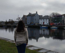  Luiza Gabrielly Damaratti, de 16 anos, estudante do 2º ano do ensino médio do Colégio Estadual do Campo Paulo Freire, de Palmas, acaba de retornar de um intercâmbio de um semestre na Irlanda.