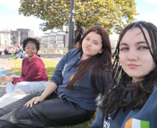  Luiza Gabrielly Damaratti, de 16 anos, estudante do 2º ano do ensino médio do Colégio Estadual do Campo Paulo Freire, de Palmas, acaba de retornar de um intercâmbio de um semestre na Irlanda.
