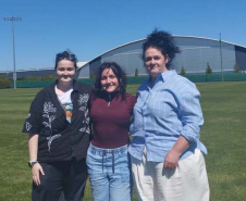  Luiza Gabrielly Damaratti, de 16 anos, estudante do 2º ano do ensino médio do Colégio Estadual do Campo Paulo Freire, de Palmas, acaba de retornar de um intercâmbio de um semestre na Irlanda.
