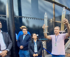 - Sanepar, Itaipu e Itaipu Parquetec inauguram estação de tratamento de esgoto em Itaipulândia e Missal