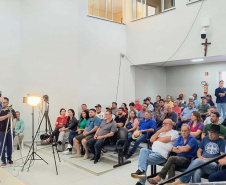 Copel apresenta projeto de ampliação da Usina Segredo para moradores da região