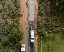 Pavimentação Estrada SJP-Mandirituba