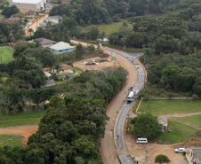 Pavimentação Estrada SJP-Mandirituba