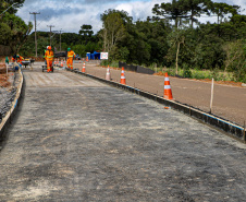 Pavimentação Estrada SJP-Mandirituba