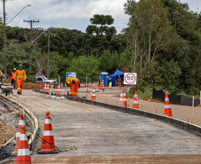 Pavimentação Estrada SJP-Mandirituba