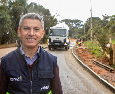 Pavimentação Estrada SJP-Mandirituba