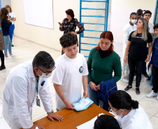 SESA - Intensificação da vacinação nas escolas encerra primeira fase; em 47 dias mais de 168 mil carteirinhas foram avaliadas