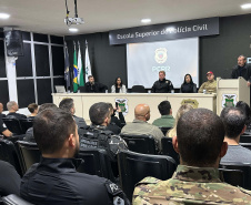 PCPR inicia primeira edição do Curso de Operações Policiais com Cães