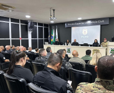 PCPR inicia primeira edição do Curso de Operações Policiais com Cães