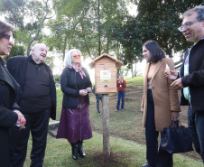 Poliniza Paraná: sede do Ministério Público do Paraná, em Curitiba, ganhou quatro meliponários nesta sexta-feira (13)