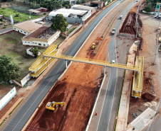 DER novo Trevo do Catuaí em Maringá