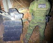 Ação integrada entre PMPR, PCPR e PF apreende mais de meia tonelada de maconha em Foz do Iguaç