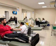 Saúde inicia campanha “Doe Sangue Pelo Esporte” em parceria com a Prefeitura de Curitiba e times de futebol paranaenses