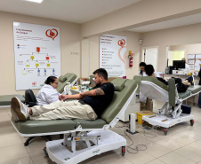 Saúde inicia campanha “Doe Sangue Pelo Esporte” em parceria com a Prefeitura de Curitiba e times de futebol paranaenses