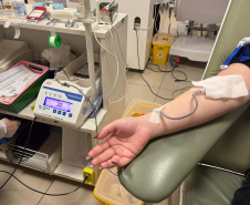 Saúde inicia campanha “Doe Sangue Pelo Esporte” em parceria com a Prefeitura de Curitiba e times de futebol paranaenses