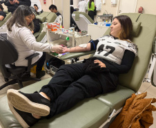 Saúde inicia campanha “Doe Sangue Pelo Esporte” em parceria com a Prefeitura de Curitiba e times de futebol paranaenses