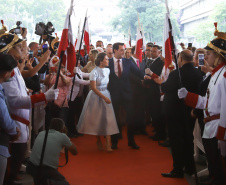 Posse do governador Carlos Massa Ratinho Junior   -   Curitiba, 01/01/2019   - Foto: Rodrigo Félix Leal