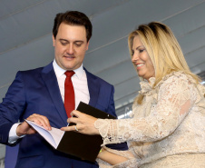 Posse do governador Carlos Massa Ratinho Junior - Curitiba, 01/01/2019 - Foto:  Jaelson Lucas/ANPr