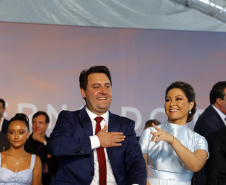 Posse do governador Carlos Massa Ratinho Junior   -   Curitiba, 01/01/2019   - Foto: Arnaldo Alves/ANPr
