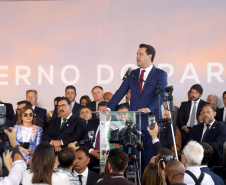 Posse do governador Carlos Massa Ratinho Junior   -   Curitiba, 01/01/2019   - Foto: Jaelson Lucas/ANPr