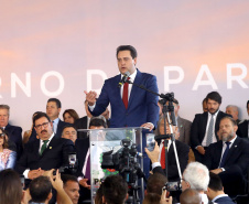 Posse do governador Carlos Massa Ratinho Junior   -   Curitiba, 01/01/2019   - Foto: Jaelson Lucas/ANPr