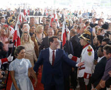 Posse do governador Carlos Massa Ratinho Junior   -   Curitiba, 01/01/2019   - Foto: Arnaldo Alves/ANPr
