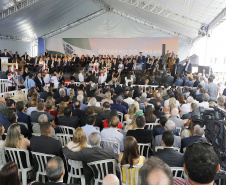 Posse do governador Carlos Massa Ratinho Junior   -   Curitiba, 01/01/2019   - Foto: Arnaldo Alves/ANPr