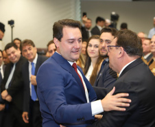 Posse do governador Carlos Massa Ratinho Junior   -   Curitiba, 01/01/2019   - Foto: Rodrigo Félix Leal