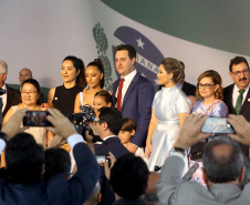 Posse do governador Carlos Massa Ratinho Junior.  -   Curitiba, 01/01/2019   - Foto: Jaelson Lucas/ANPr