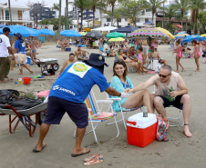 Operação verão, Guaratuba. Foto:Jaelson Lucas / ANPr