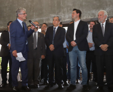 Governador Carlos Massa Ratinho Junior participa da posse do secretário da Agricultura e Abastecimento, Norberto Ortigara.  -  Curitiba, 03/01/2018  -  Foto: Rodrigo Félix Leal