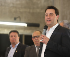 Governador Carlos Massa Ratinho Junior participa da posse do secretário da Agricultura e Abastecimento, Norberto Ortigara.  -  Curitiba, 03/01/2018  -  Foto: Rodrigo Félix Leal