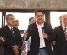 Governador Carlos Massa Ratinho Junior participa da posse do secretário da Agricultura e Abastecimento, Norberto Ortigara.  -  Curitiba, 03/01/2018  -  Foto: Rodrigo Félix Leal