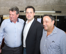 Governador Carlos Massa Ratinho Junior participa da posse do secretário da Agricultura e Abastecimento, Norberto Ortigara.  -  Curitiba, 03/01/2018  -  Foto: Rodrigo Félix Leal