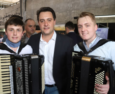 Governador Carlos Massa Ratinho Junior participa da posse do secretário da Agricultura e Abastecimento, Norberto Ortigara.  -  Curitiba, 03/01/2018  -  Foto: Rodrigo Félix Leal