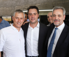 Governador Carlos Massa Ratinho Junior participa da posse do secretário da Agricultura e Abastecimento, Norberto Ortigara.  -  Curitiba, 03/01/2018  -  Foto: Rodrigo Félix Leal